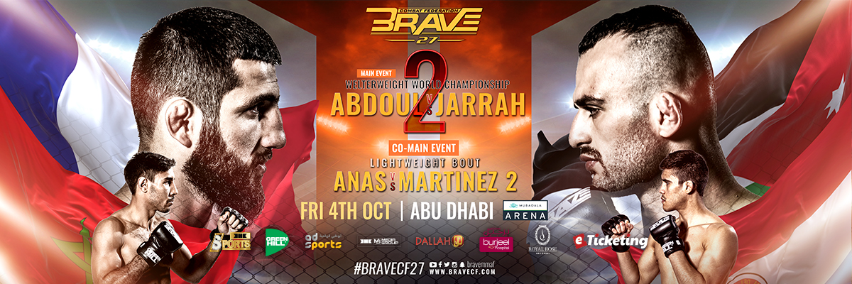 BRAVE 27 Tickets BRAVE Combat Federation