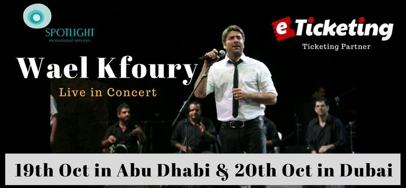 World All Great Kfoury Live in Concert Tickets Spotlight