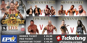European Pro Wrestling (EPW) Live @ Cinecitta World, Rome, Italy